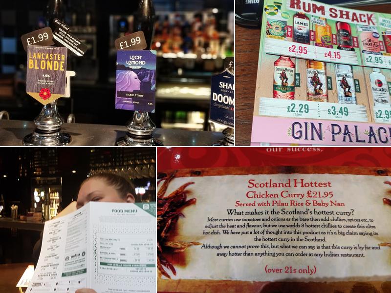 The Henry Bell - JD Wetherspoon Menu