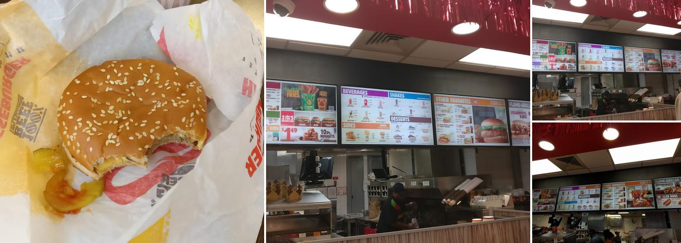 Burger King Menu