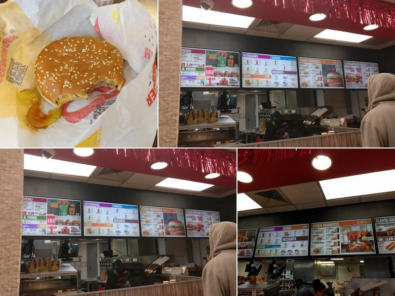 Burger King Menu
