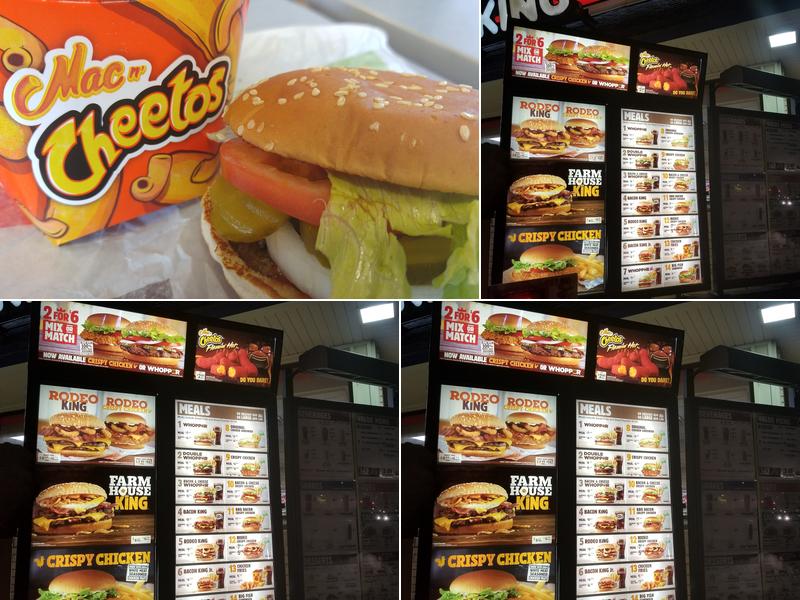 Burger King Menu