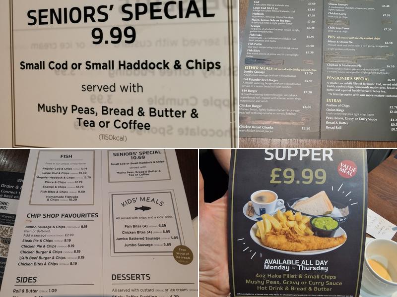 Fish & Chips At 149 Menu