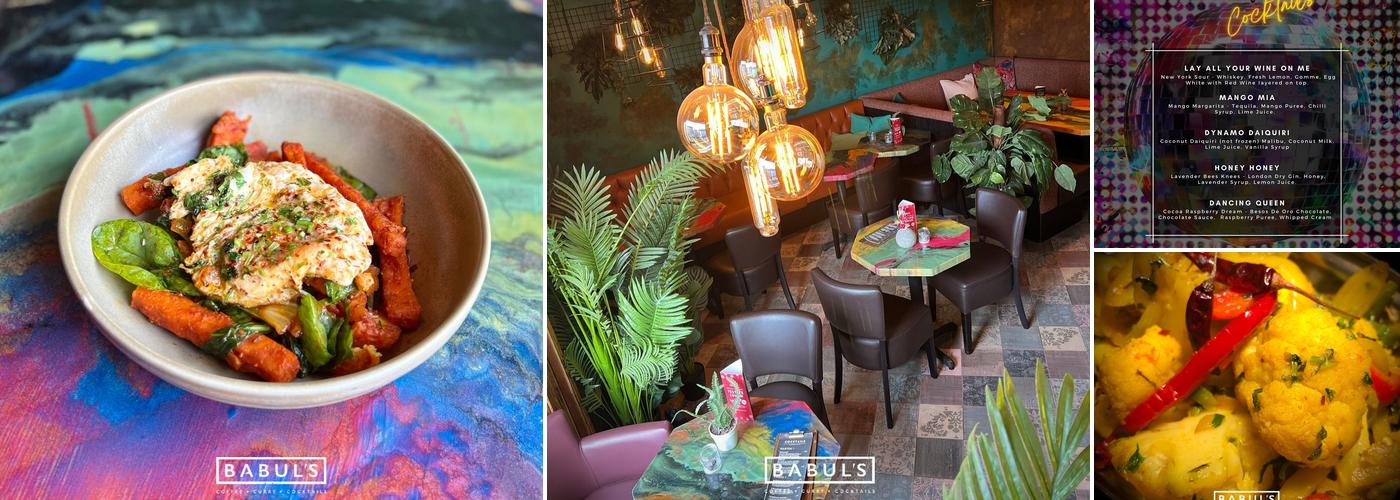 Babul's Barnard Castle Menu