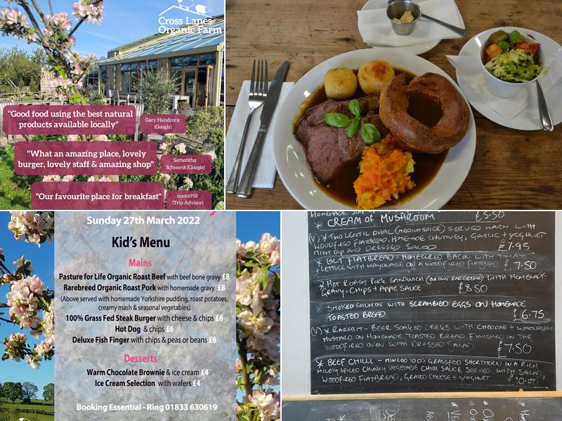 Cross Lanes Organic Farm Menu