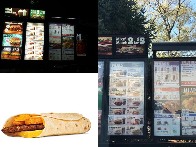 Burger King Menu