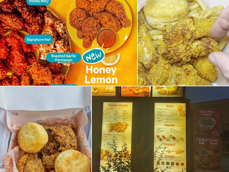 Popeyes Louisiana Kitchen Menu