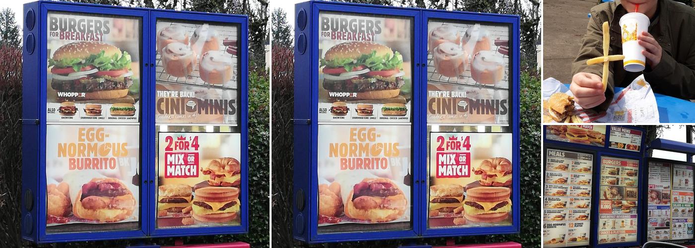 Burger King Menu
