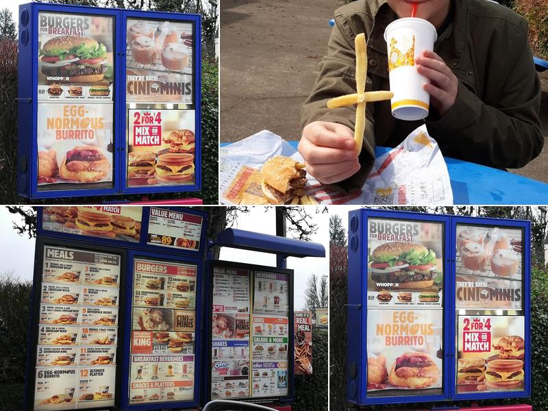 Burger King Menu