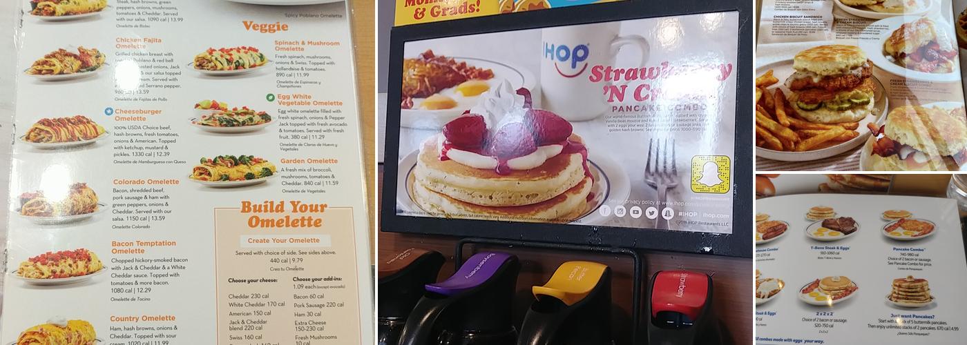 IHOP Menu