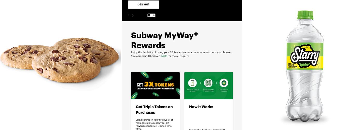 SUBWAY Menu