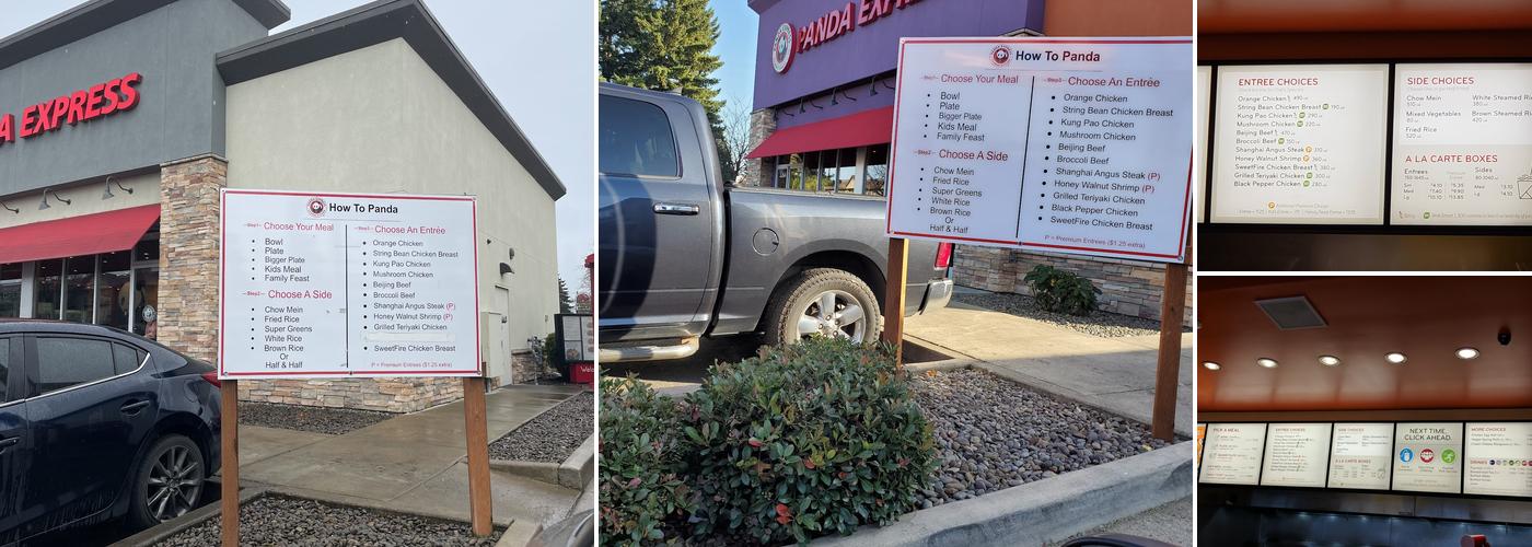 Panda Express Menu