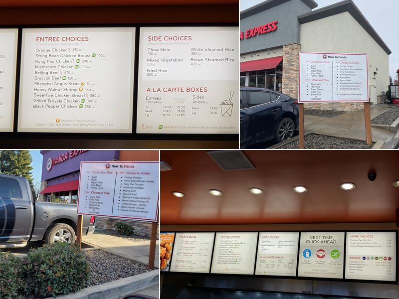 Panda Express Menu