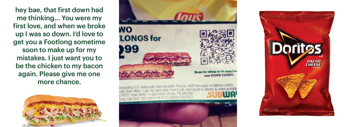 Subway Menu