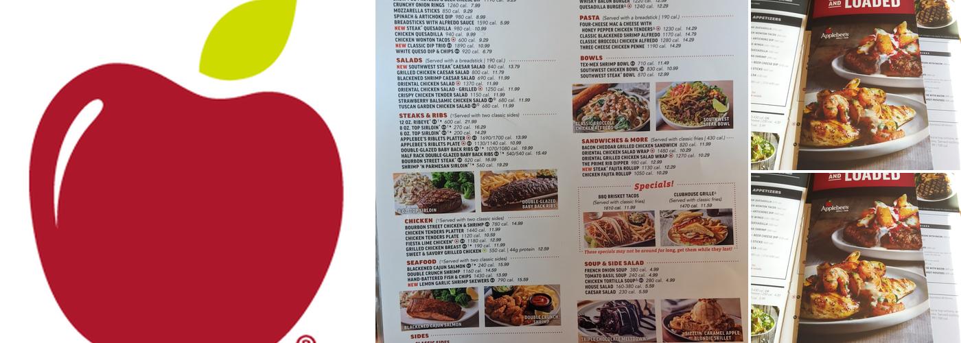 Applebee's Grill + Bar Menu