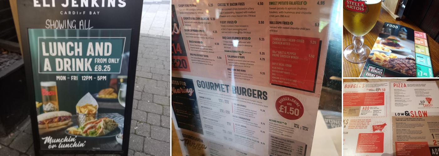 The Eli Jenkins Menu