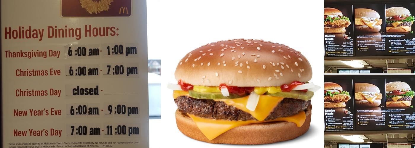 McDonald's Menu