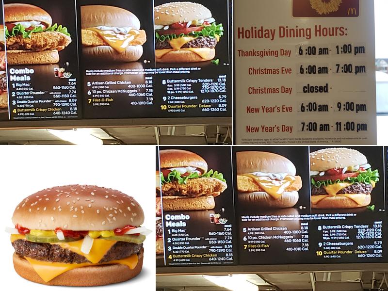 McDonald's Menu