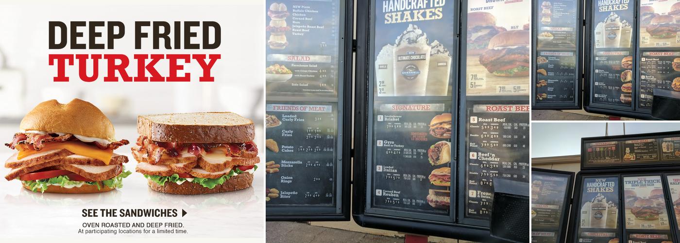Arby's Menu