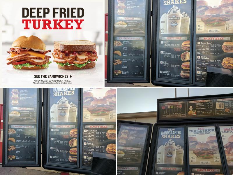 Arby's Menu