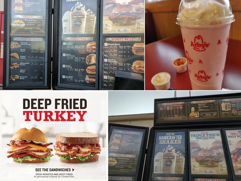 Arby's Menu