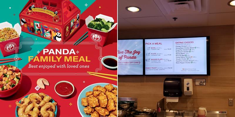 Panda Express Menu
