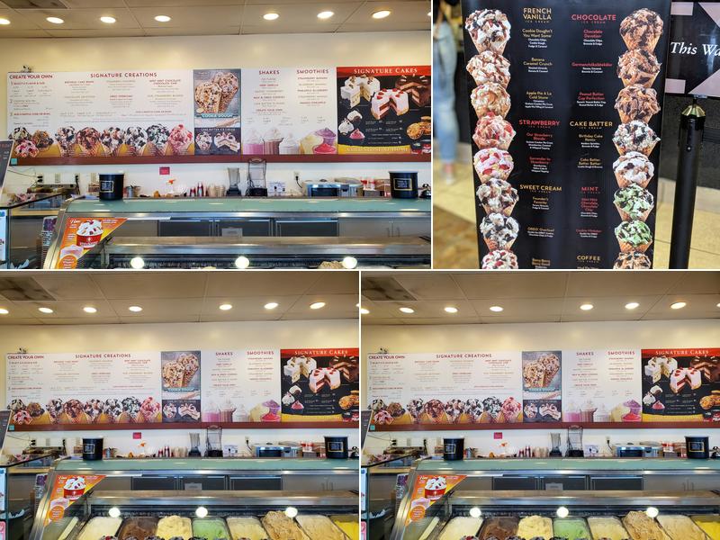 Cold Stone Creamery Menu