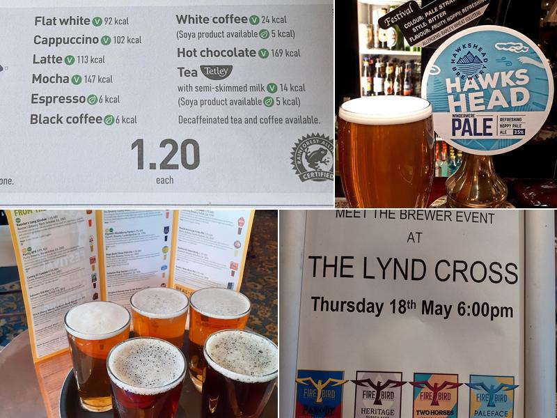 The Lynd Cross - JD Wetherspoon Menu