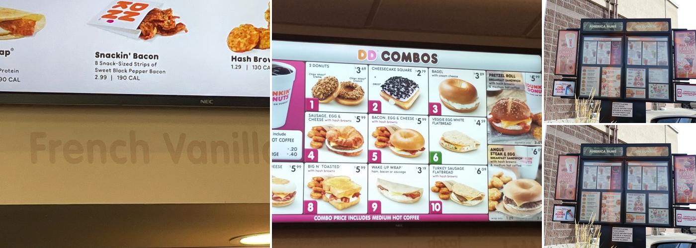 Dunkin' Menu