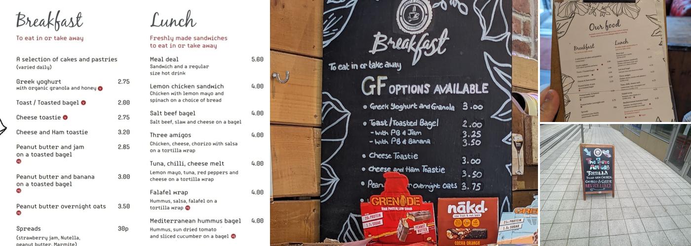 Bogota Coffee Company Menu