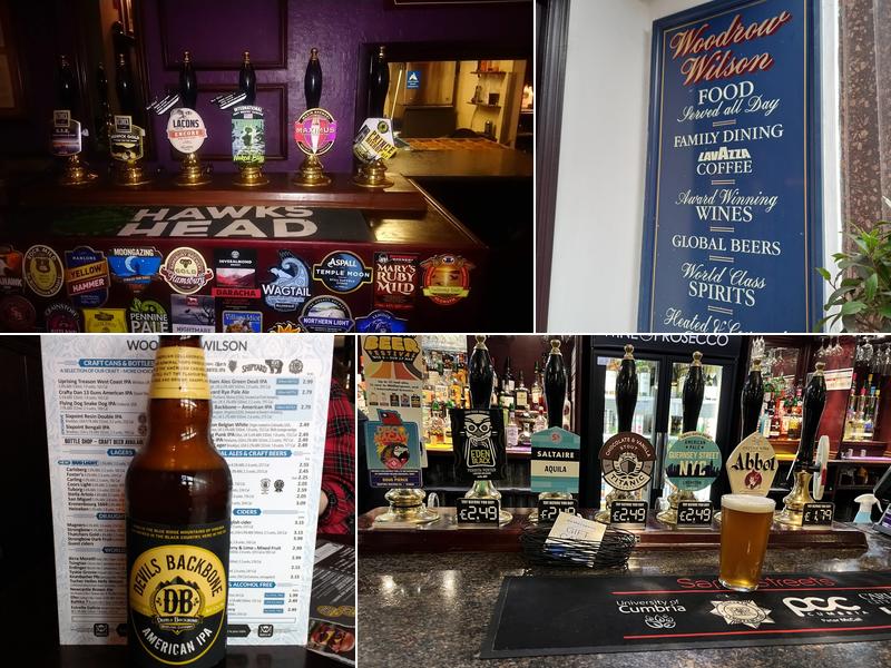 Woodrow Wilson - JD Wetherspoon Menu