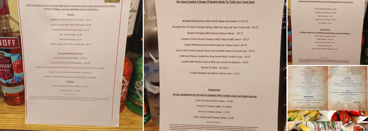 The Whiteleaf Cross Menu