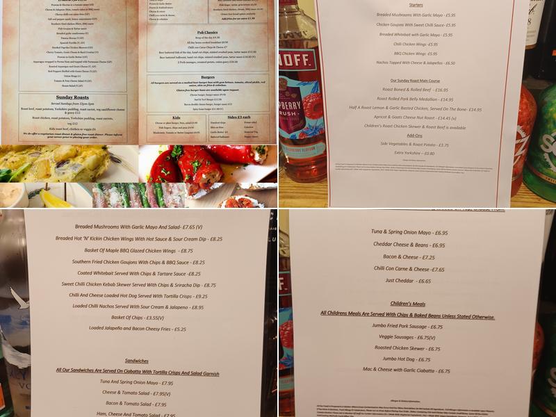 The Whiteleaf Cross Menu