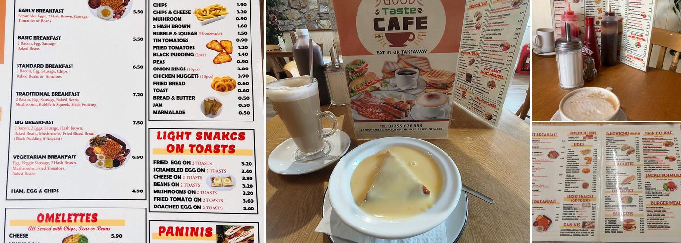 Good Taste Cafe Menu