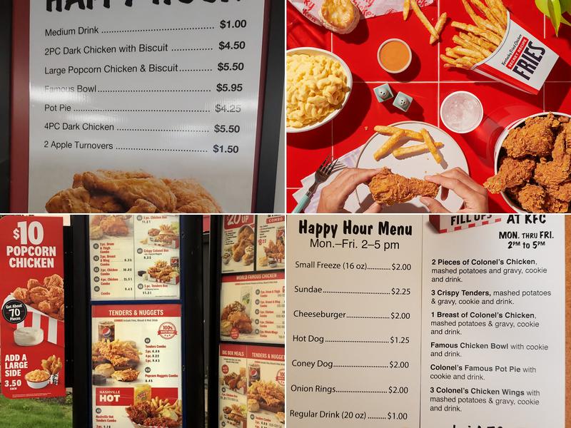 KFC Menu