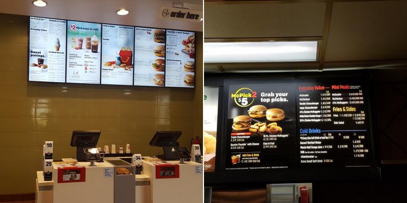 McDonald's Menu