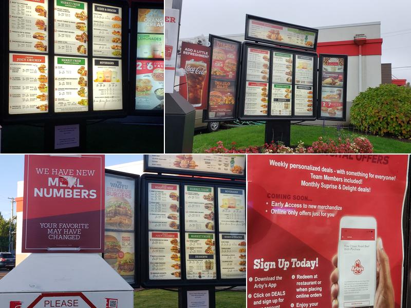 Arby's Menu
