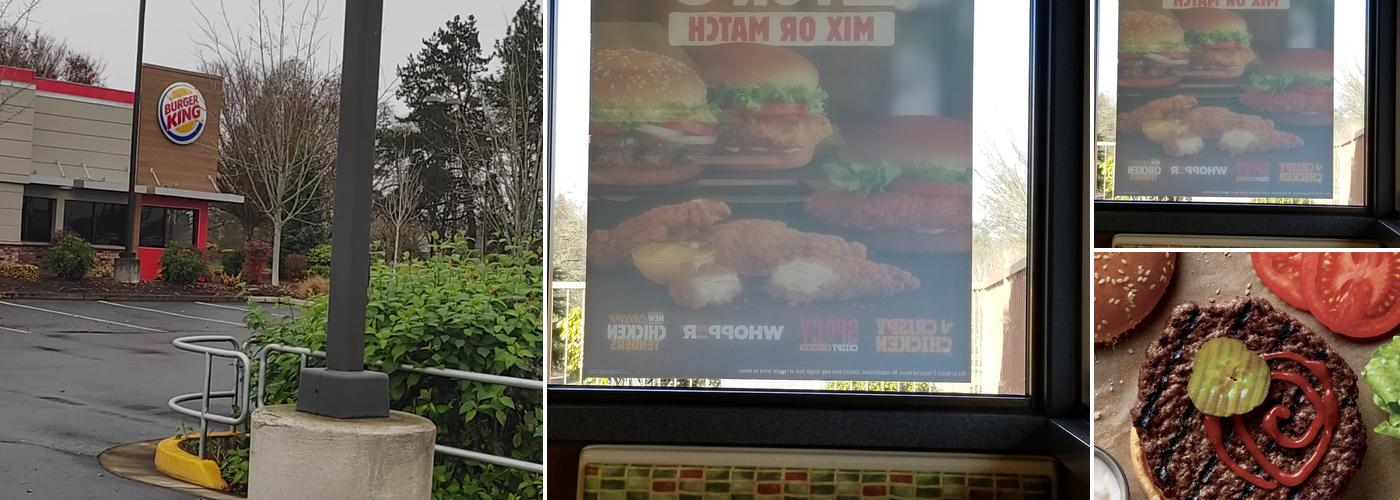 Burger King Menu