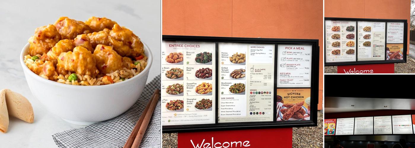 Panda Express Menu
