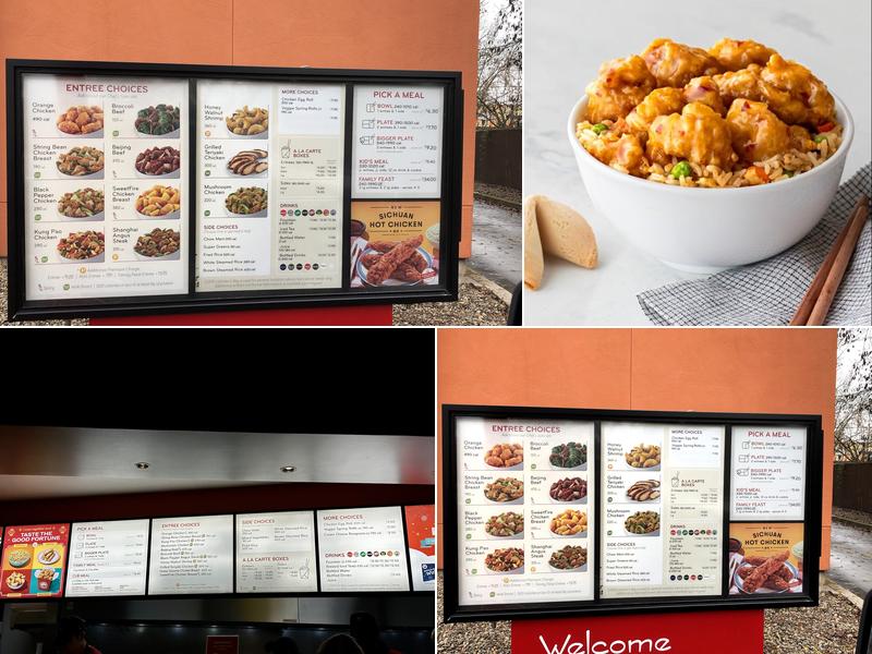 Panda Express Menu