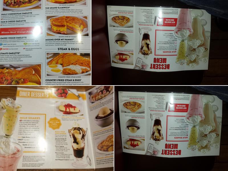 Denny's Menu