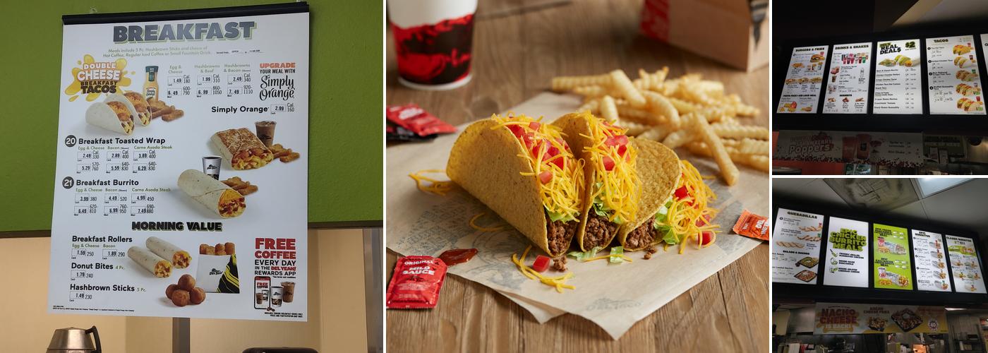 Del Taco Menu