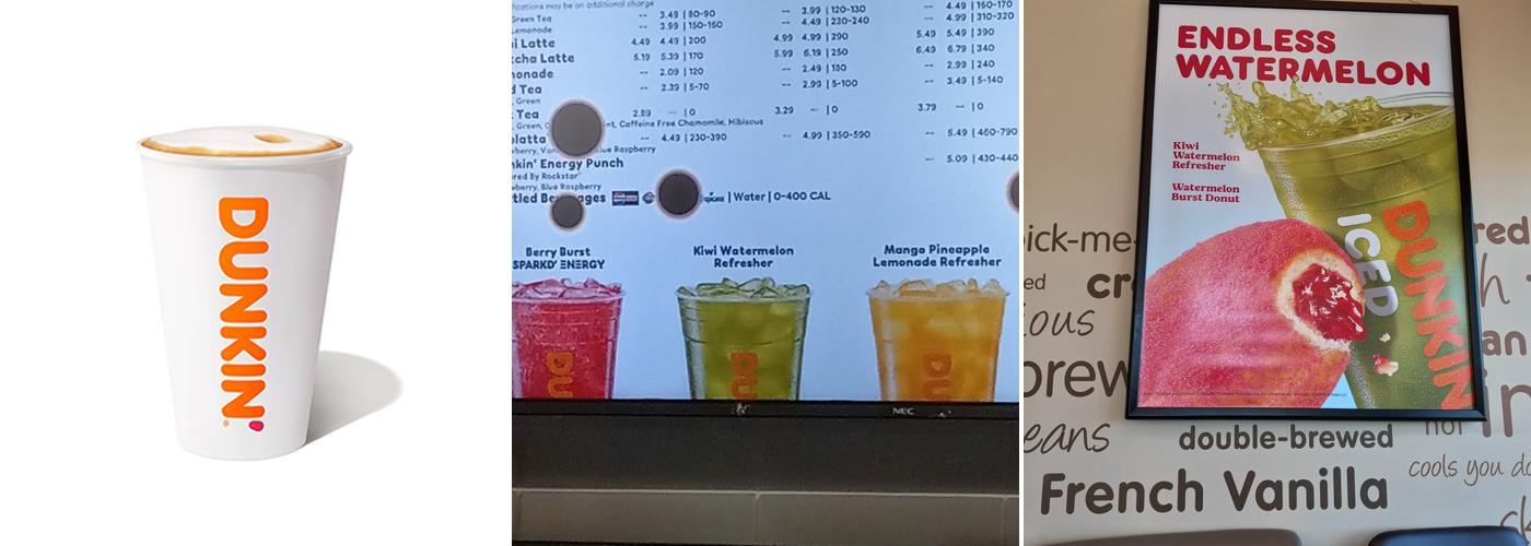 Dunkin' Menu
