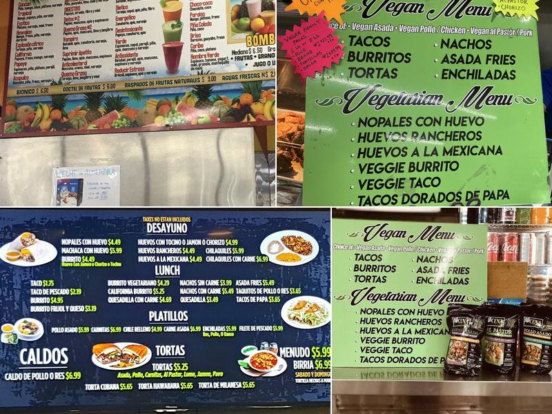 Mi Mercadito Market Menu