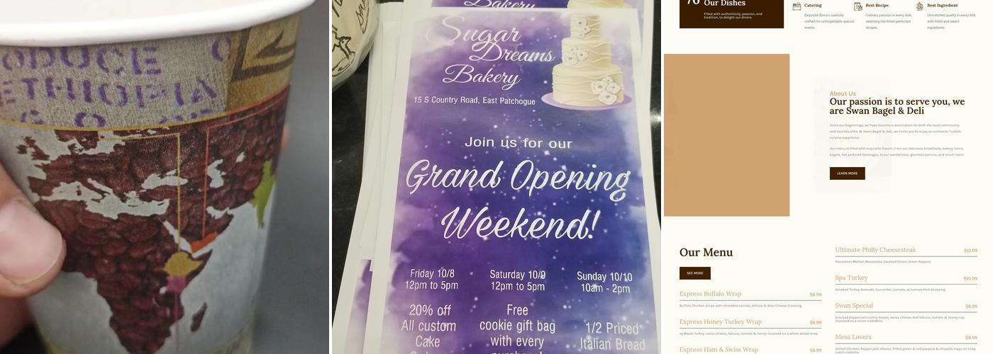 Swan Bagel & Deli Menu