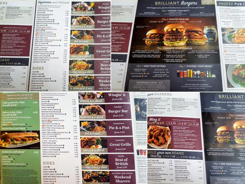 The Fleet Portsmouth Menu