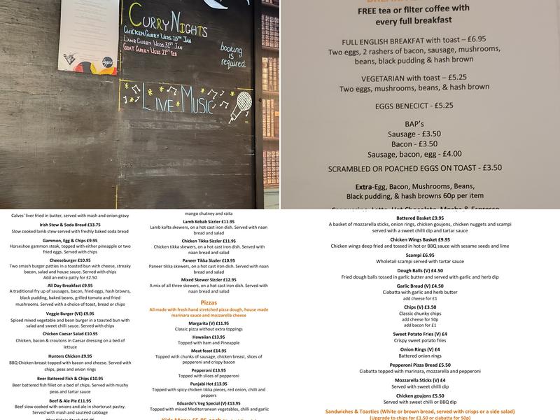 The Swan At Iver Menu