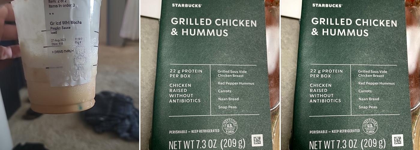 Starbucks Menu