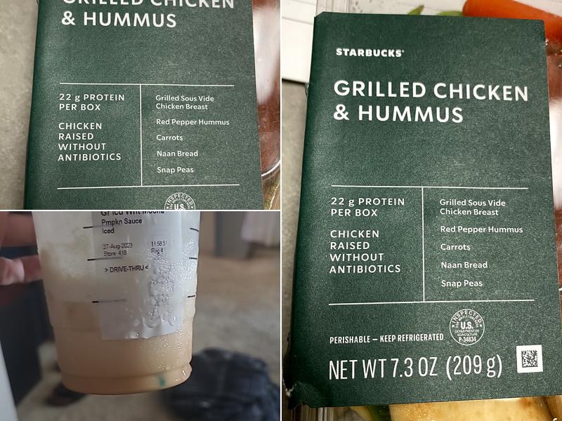 Starbucks Menu