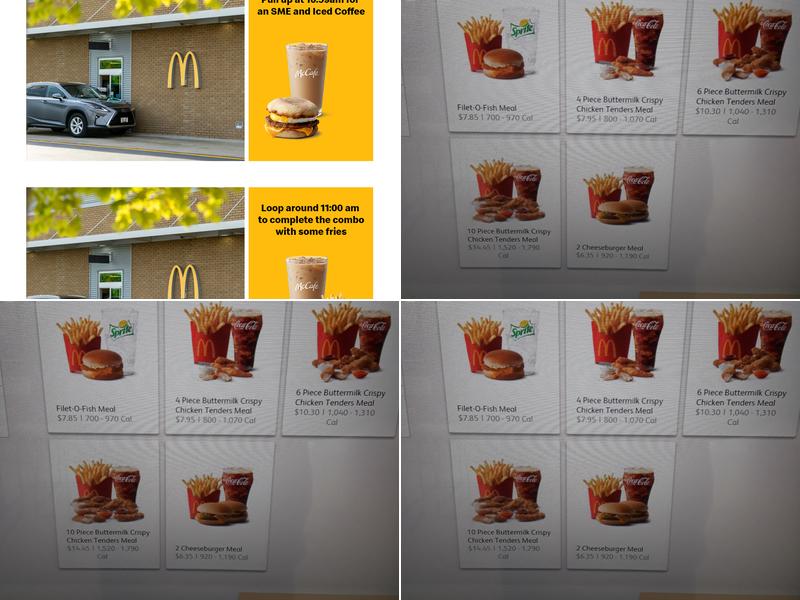 McDonald's Menu
