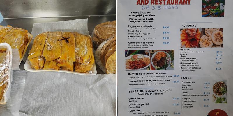 Mi Tierra Authentic Mexican Restaurant Menu