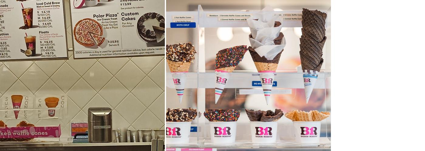 Baskin-Robbins Menu